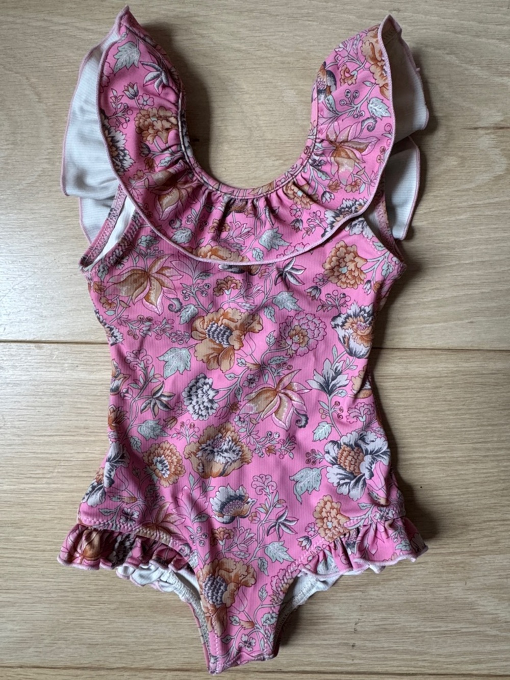 Louise Misha - Floral Andrea Recycled Polyamide Swimsuit - Pink - Size 3Y